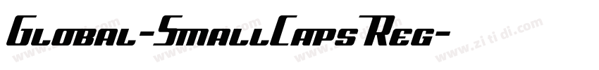 Global-SmallCaps Reg字体转换
